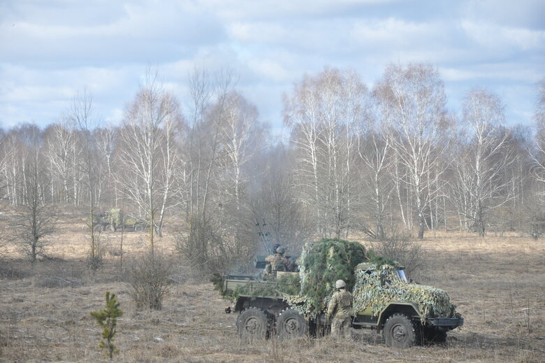 Об’єднані сили провели масштабні навчання у Чорнобильській зоні біля білоруського кордону 41