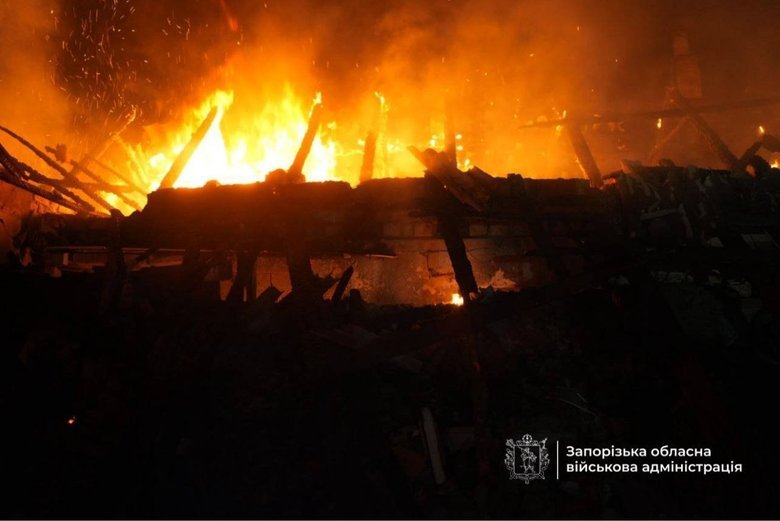 Росія атакувала Запорізьку область