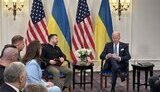 Зеленський розпочав переговори із Байденом
