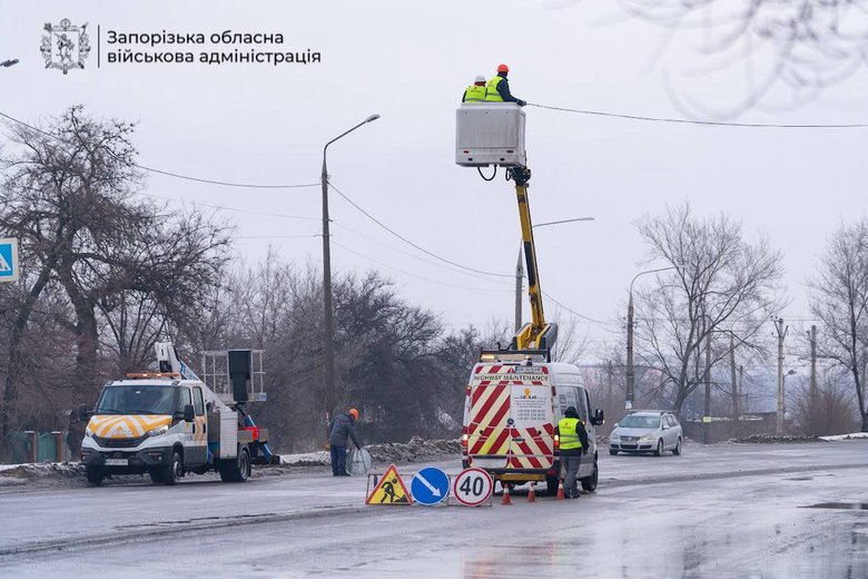 Три блэкаута было в январе в Запорожье