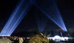 Лучи памяти зажгли во Львове