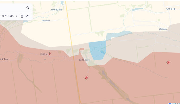 Сили Оборони відновили положення у Даченському, Водяному Другому та біля Кругленького. Ворог просунувся поблизу трьох населених пунктів, - DeepState (оновлено). КАРТИ