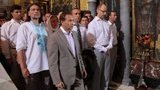 Объединенная оппозиция приняла участие в Крестном ходе и молебне, организованных УПЦ КП. ФОТОрепортаж