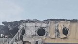 Російська атака суттєво пошкодила супермаркет Varus на Солом’янці в Києві. ФОТО
