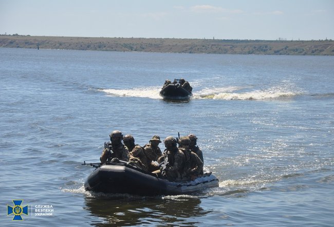 СБУ провела антитерористичні навчання на морі 04
