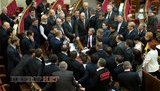 Opposition Has Been Blocking Rada for Three Days and is Ready to Repel Regions Attack