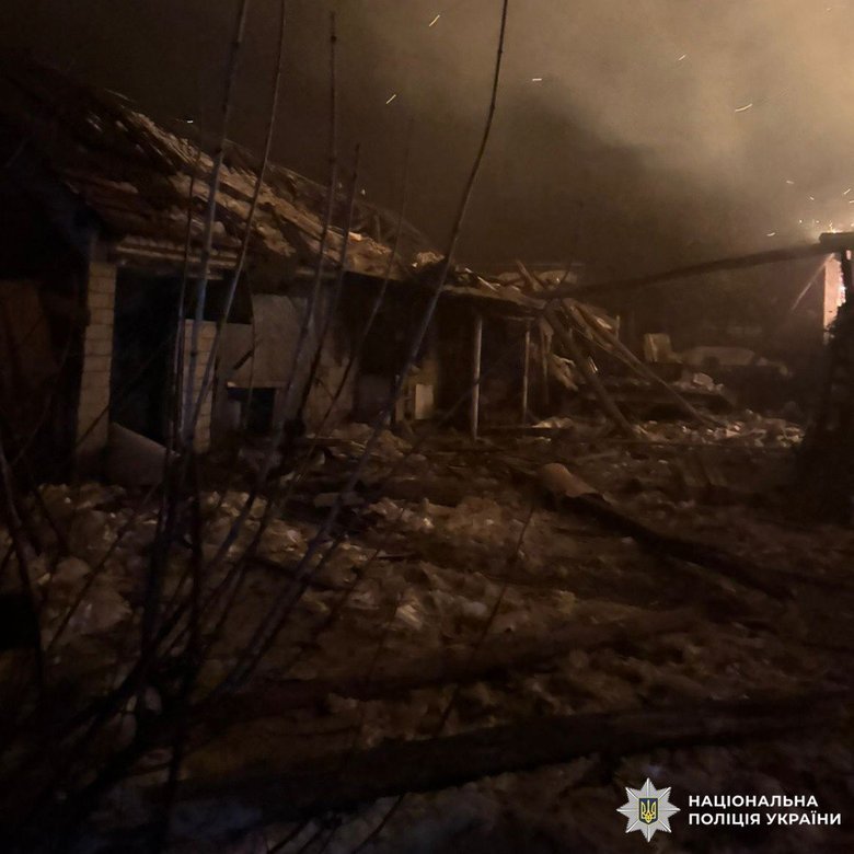 Enemy strikes in the Kharkiv region: one man injured, infrastructure damaged