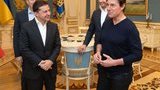 Zelenskyi meets with Tom Cruise in Kyiv. PHOTO