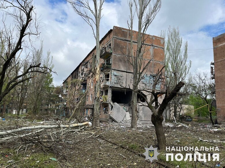 Последствия вражеских обстрелов Донецкой области 01