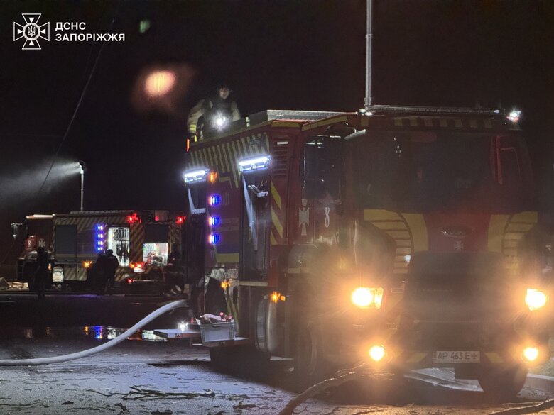 Запоріжжя після обстрілу