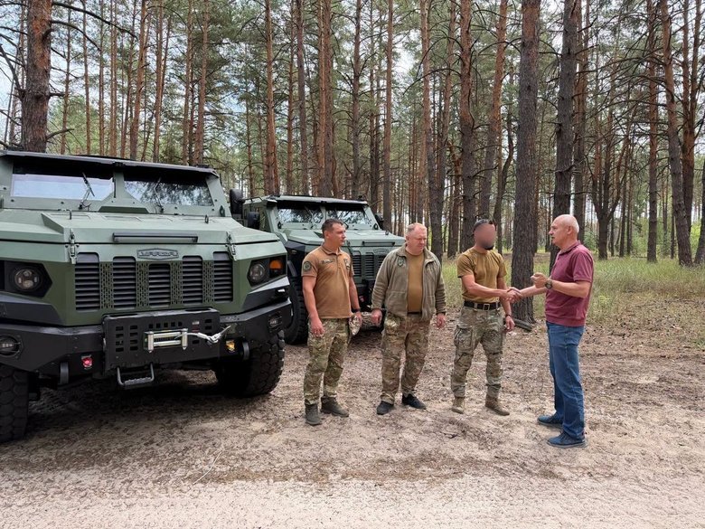 New Varta 2 armoured vehicles have been handed over to the National Guard