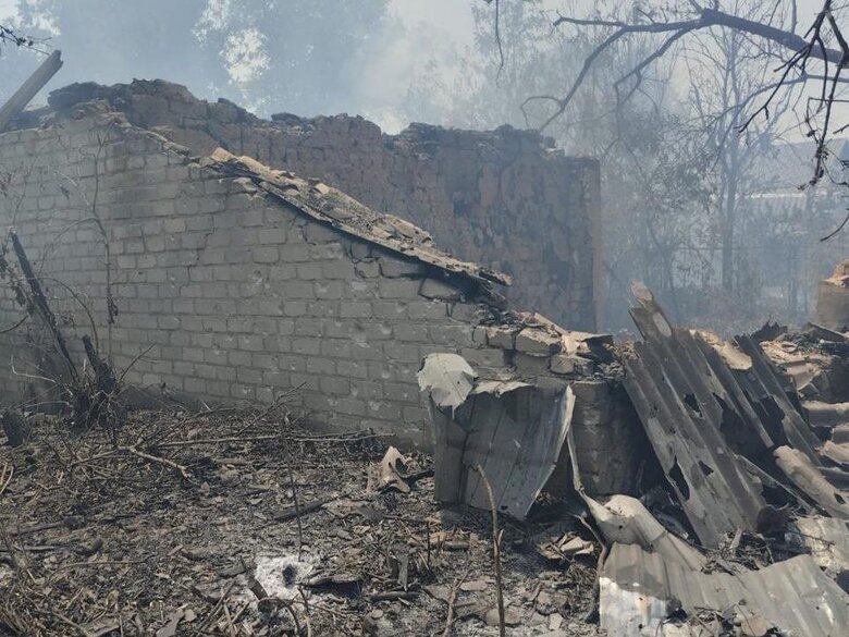 наслідки ворожих обстрілів Донеччини