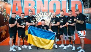 Украинские ветераны установили мировой рекорд по стронгмену. ФОТОрепортаж