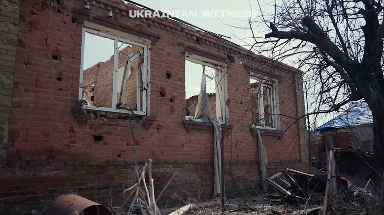 Residents make living in destroyed village near Izium: Russians killed both people and animals en masse. One villager was shot and crushed with tank 06