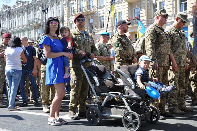 Марш захисників України в Києві завершився 14