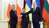 Розпочалася зустріч президентів Зеленського, Науседи та Дуди, - ОП. ВIДЕО