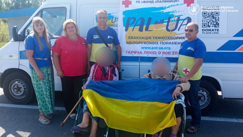 Дві маломобільні жінки повернули з окупації