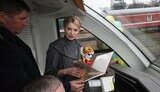 Тимошенко взяла в руки жезл, пустила в ход электропоезд и получила в подарок еще одного тигра. ФОТОрепортаж.