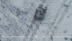 Рашисти везли міномет на своєму роботі, а пілоти 14-ї ОМБр наздогнали та одним ударом знищили 2 цілі. ВIДЕО