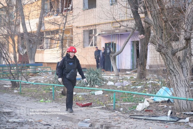 обстріл Запоріжжя