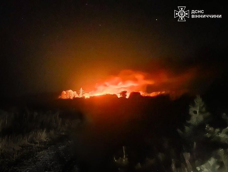 At night, Vinnytsia region was hit by a UAV, no casualties