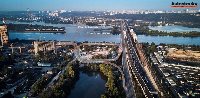 Развязку на Дарницком мосту будут строить без выходных круглосуточно, - подрядчик 01