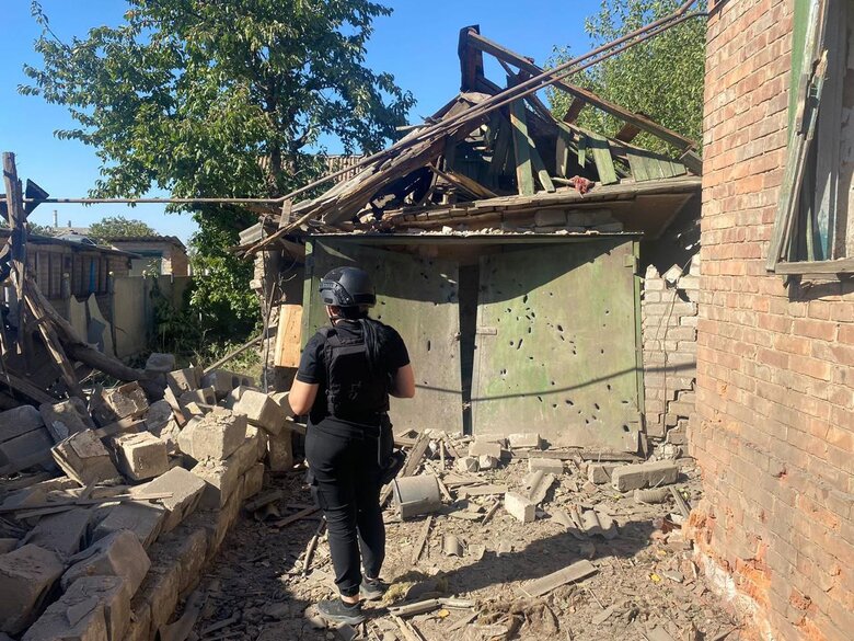 наслідки обстрілів Донеччини