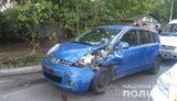 В Киеве пьяный автослесарь поехал кататься на отремонтированном автомобиле и попал в ДТП, - Нацполиция. ФОТО