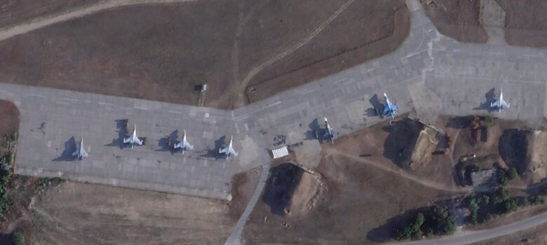 Satellite images do not confirm explosions at Belbek airfield in occupied Crimea, - mass media 03