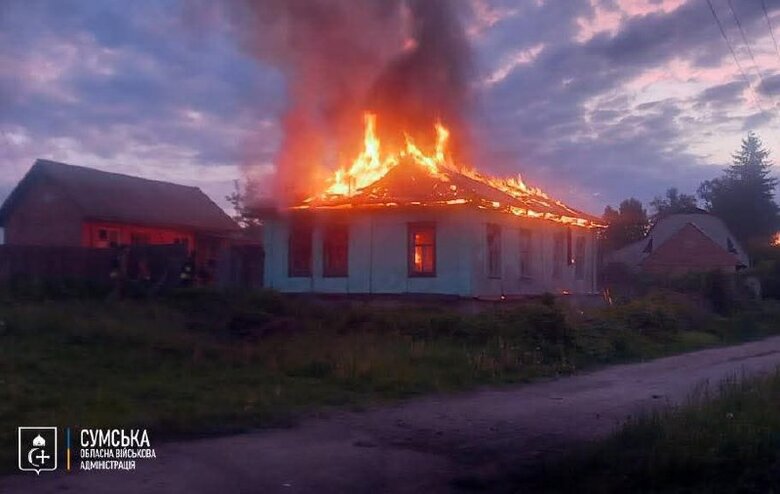 обстріл Сумщини