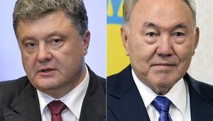 Poroshenko holds phone conversation with Nazarbaev