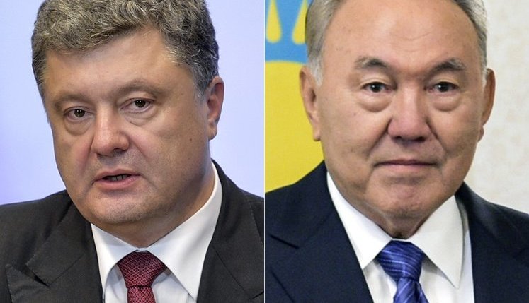 Poroshenko holds phone conversation with Nazarbaev