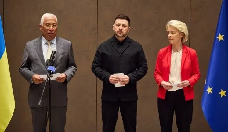 Зустріч Зеленського з керівництвом ЄС завершилась спільною заявою