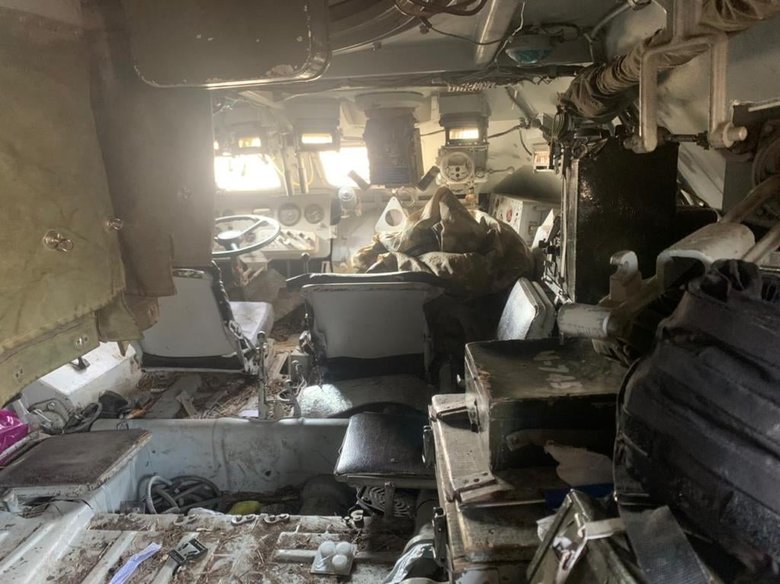 Штурмовики 128-й бригады уничтожили чеченцев из Росгвардии и захватили трофейное оружие и технику оккупантов 11