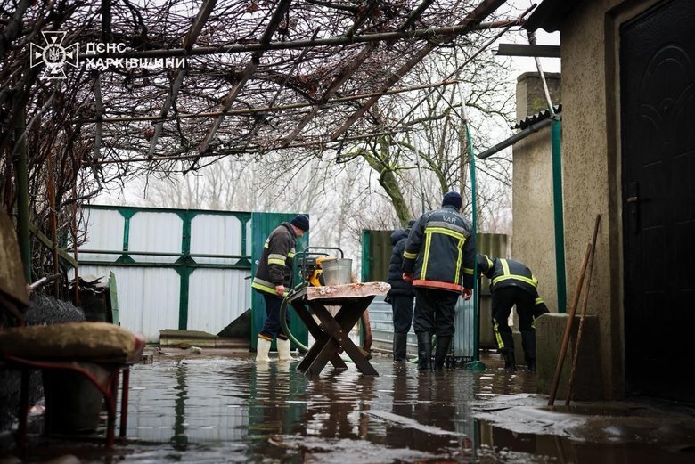 Consequences of flooding in the Kharkiv region