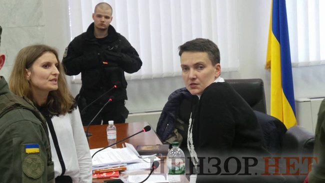 Апелляционный суд Киева оставил Савченко под стражей 02