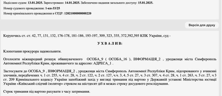 ухвала