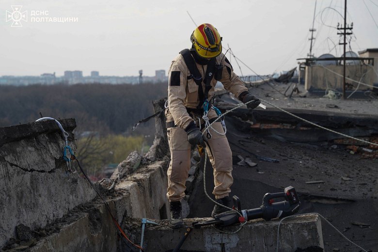 Удар РФ по Полтаві