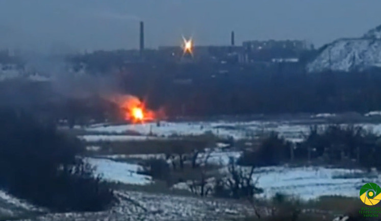 Experts identify exact location of separatists' IFV destroyed by Ukrainian trooper with ATGM, - DFRLab. VIDEO+PHOTOS