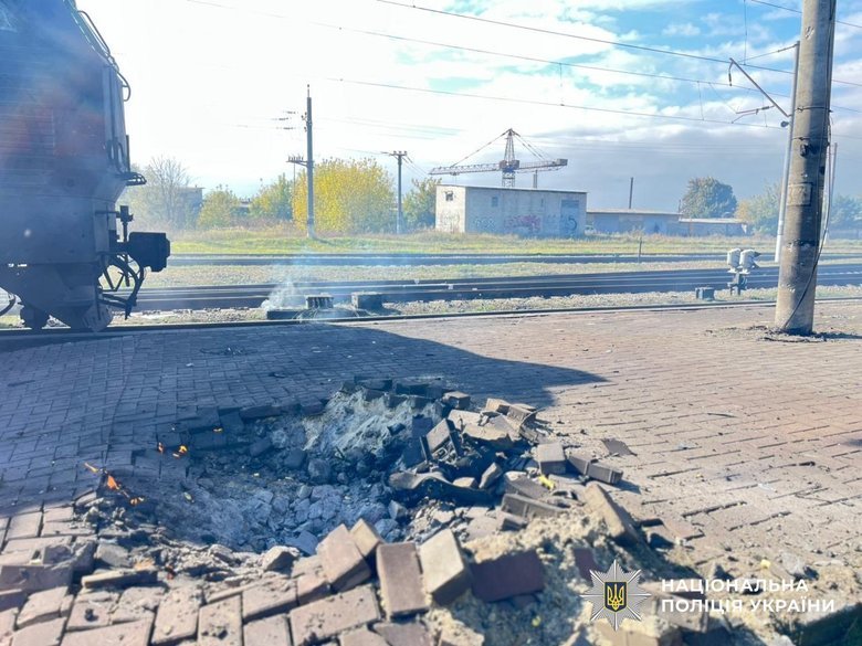 Удар РФ по вокзалу в Шостке