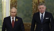 Премьер-министр Словакии Роберт Фицо и Путин