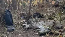 Рашист показав наслідки удару Сил оборони по позиціях 503-го полку ЗС РФ: "Вот так, короче, нас подразъ#бали немного. Всё сгорело, всё горит". ВIДЕО
