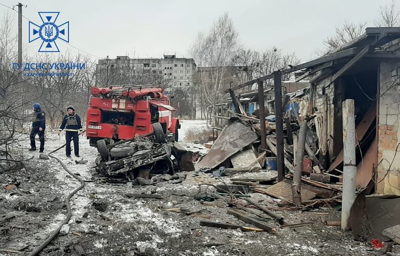 Enemy strikes in Kupiansk district, there are casualties 02