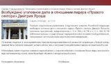 россия сектор правый ярош