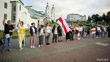 "Ланцюг покаяння" - в Мінську організували живий ланцюг завдовжки 13 км. ВІДЕО+ФОТОрепортаж