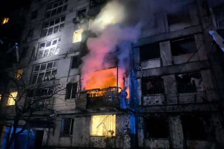 Дніпро після обстрілу