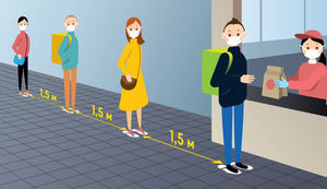 В ЦОЗ напомнили украинцам, что дистанция необходима даже при смягчении карантина