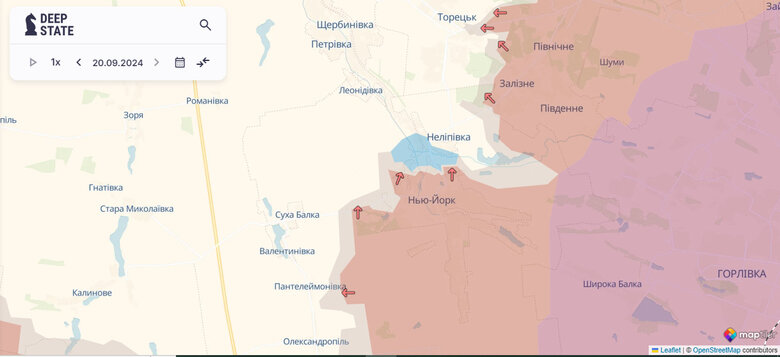 карта DeepState
