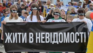 Звільнені з російського полону українські захисники