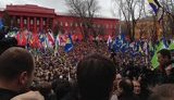 Несмотря на препятствия власти, на акцию протеста в Киеве собралось 20 тысяч человек, - оппозиция. ФОТОрепортаж